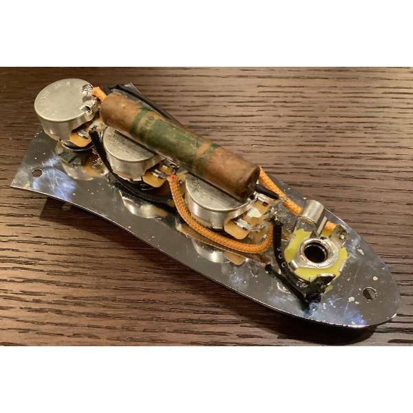 最強ジャズべ用アッセンブリ/Cornell Tiger Cub Wax(在庫1) 最強 Jazz Bass アッセンブリ/ビンテージ Cornell Tiger Cub Wax