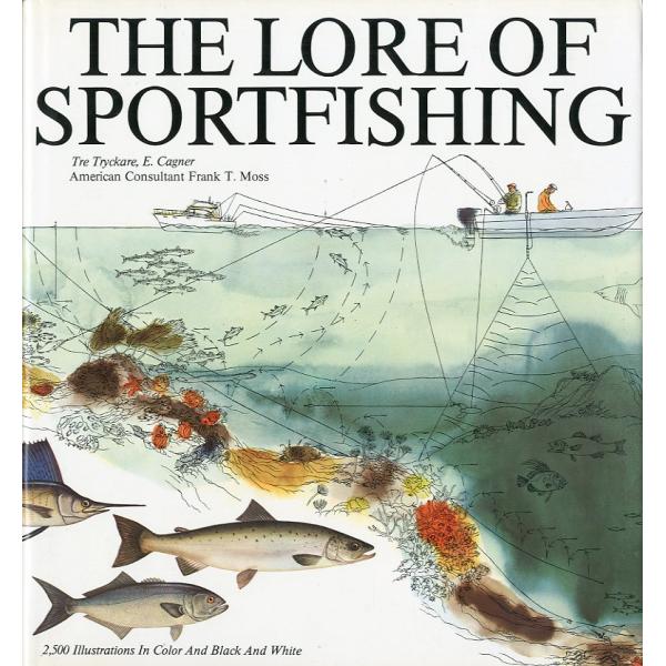 釣の起源、さまざまな場所での最適な釣り方、キャスティング、フライの結び方、道具の修理等トラウトやサーモンの釣れそうなポイントの図と共に解説。2500以上のイラスト有。1993年　Crescent Books：出版285×300ｍｍ・419頁...