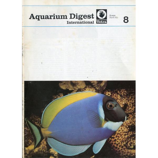 【Tetra】Aquarium Digest International  1974年・No.8