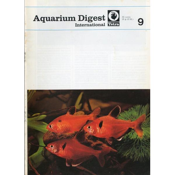 【Tetra】Aquarium Digest International  1975年・No.9
