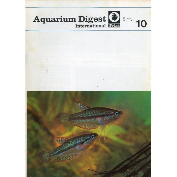【Tetra】Aquarium Digest International  1975年・No.10