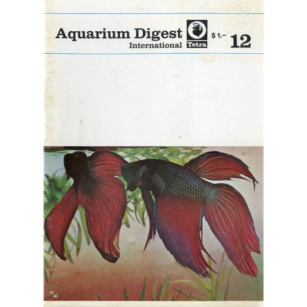 【Tetra】Aquarium Digest International  1975年・No.12