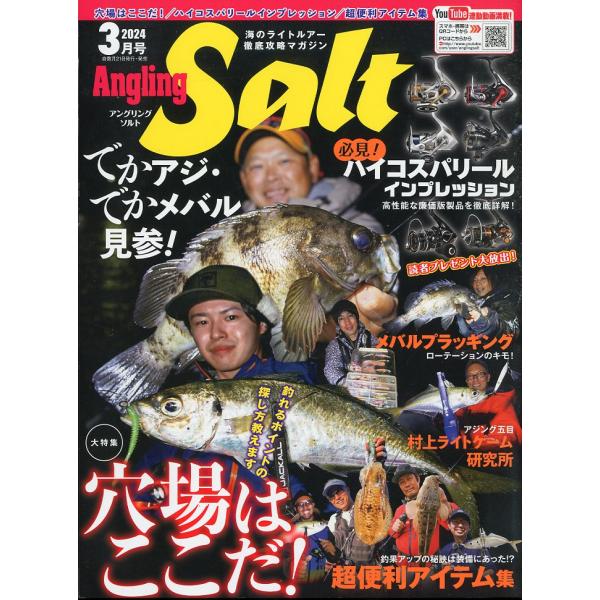 Angling Salt�@�A���O�����O �\���g�@2024�N3�����E�ʊ�96���@�|����͂������I�| ���i�摜