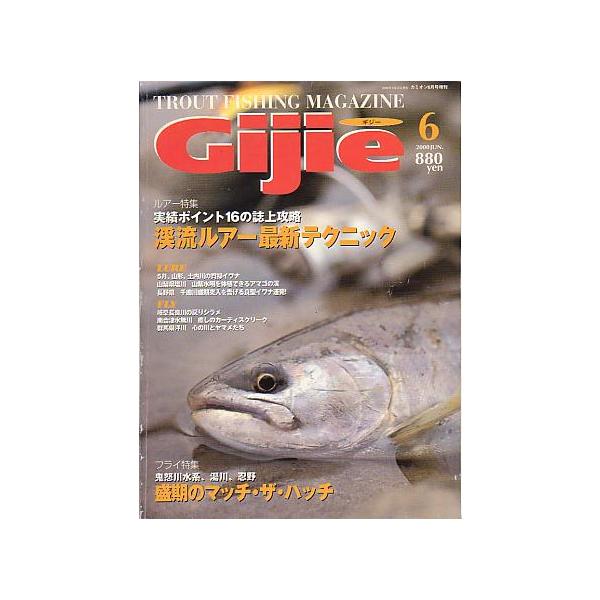 ２０００年６月号・芸文社　　サイズ：Ａ４・１４３頁　渓流ルアー最新テクニック　盛期のマッチ・ザ・ハッチ　  状態：スレ跡があります。お届け方法について“ネコポス”“クリックポスト”“レターパックライト”“レターパックプラス”“クロネコ宅急便...