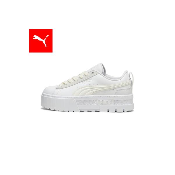 うめ PUMA MAYZE THRIFTED WNS WARM WHITE 22HO-I（プーマ メイズ