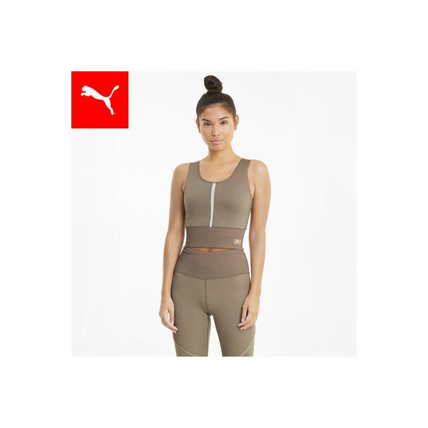 『26日まで倍倍5倍+会員10倍』プーマ レディース ブラトップ PUMA EXHALE クロップ トップ ウィメンズ