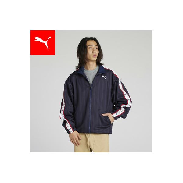 PUMA（プーマ） メンズ トレーニング シャドウ ストライプ ニット