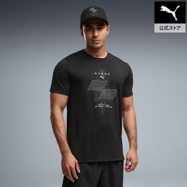 【公式】プーマ PUMA メンズ トレーニング PUMA x HYROX クラウドスパン サームアダプト 半袖 Tシャツ  ジム 運動