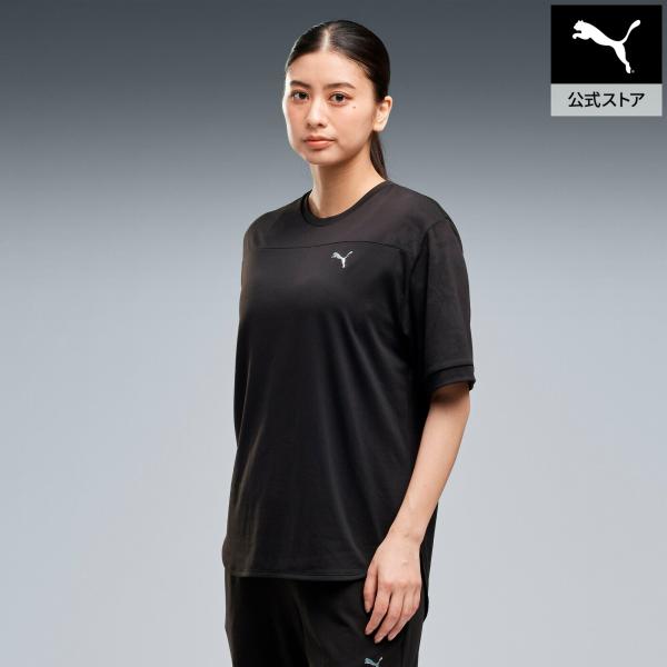 【公式】プーマ PUMA ウィメンズ トレーニング TAD JQ ブロック 半袖 Tシャツ レディース ジム 運動