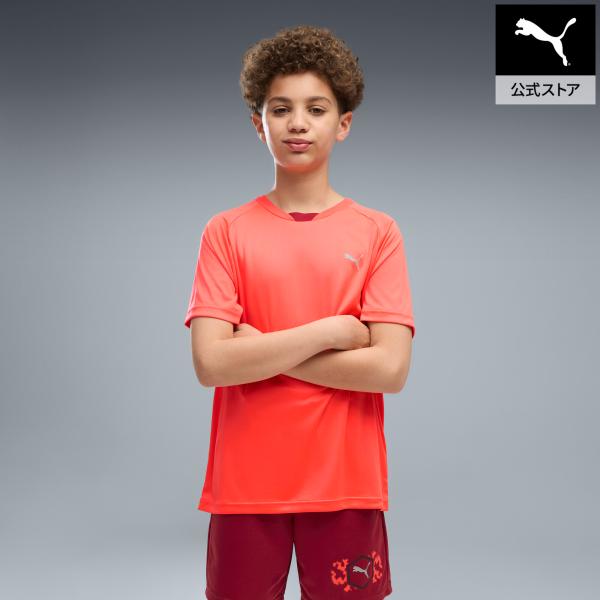 『20日‐23日19倍』【公式】プーマ PUMA ボーイズ アクティブ スポーツ ポリ バック グラフィック Tシャツ B 120-160cm 子供