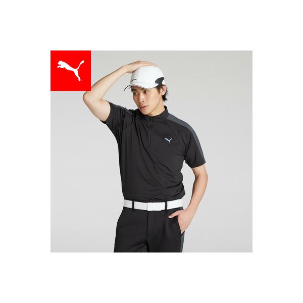 ウェア セット パンツ ポロシャツ モックネック プーマ チャンピオン PUMA 『30日-7月1日5倍』プーマ メンズ ゴルフ Tシャツ PF