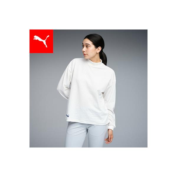 PUMA（プーマ） ウィメンズ ゴルフ FOG ルーズ モックネック 長袖