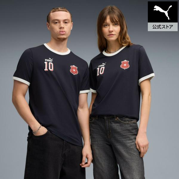 ユニセックス フューチャー プーマ アーカイブ リンガー 半袖 Tシャツ