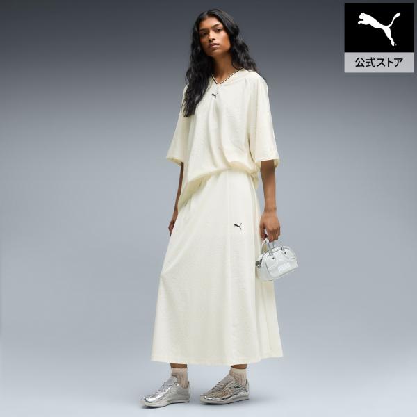 『20日‐23日19倍』【公式】プーマ PUMA ウィメンズ レースパックT7 ミディ スカート レディース
