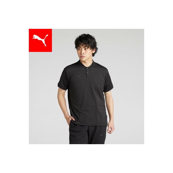 ジュビロ　選手支給　PUMA ブラック ポロシャツ L ジュビロ 選手支給 PUMA ブラック ポロシャツ L ジュビロ 選手