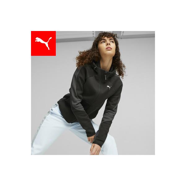 PUMA 『3日最大15倍』ウィメンズ エヴォストライプ フルジップ