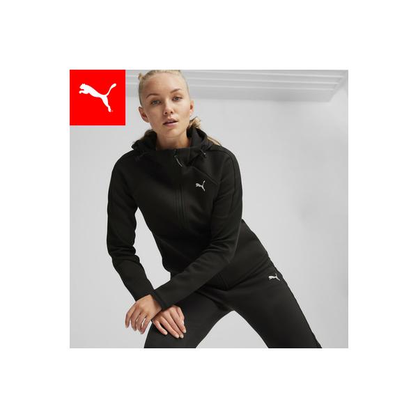 PUMA 『3日最大15倍』ウィメンズ エヴォストライプ フルジップ