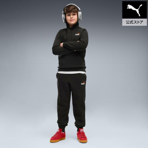 【公式】プーマ PUMA ボーイズ ESS 2 カラー NO.1 ロゴ スウェットパンツ 裏起毛 120-160cm 子供 男の子 小学生
