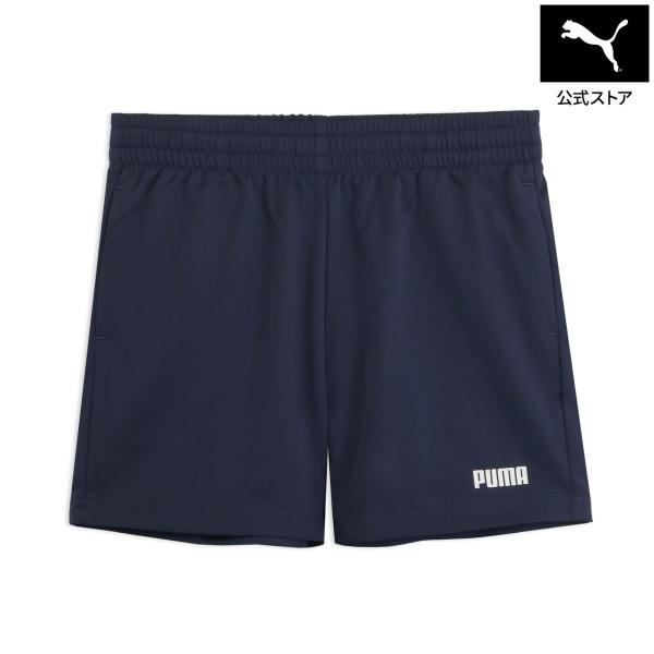 【公式】プーマ PUMA ボーイズ ESS ロゴ ウーブン ショーツ 5 B 128-164cm 子供 男の子 小学生