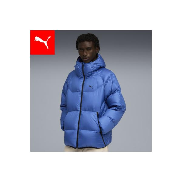 PUMA（プーマ） メンズ フーデット パッファー ダウン ジャケット
