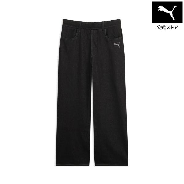 【公式】プーマ PUMA メンズ ESS エレベーテッド デニム ライク パンツ