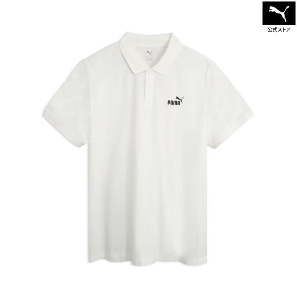 【公式】プーマ PUMA メンズ ESS スモールロゴ ピケ 半袖 ポロシャツ