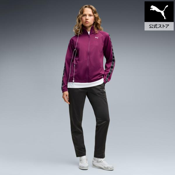 【公式】プーマ PUMA ウィメンズ ポリ スタンダード スーツ 上下セット OP レディース セットアップ ジャージ