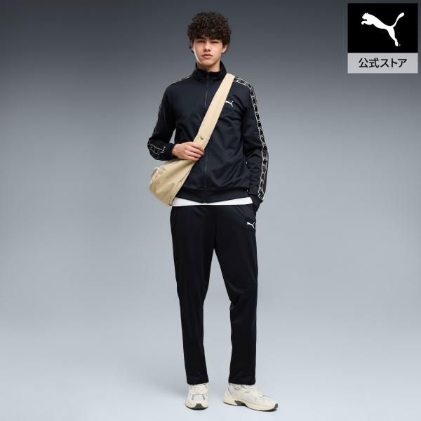 【公式】プーマ PUMA メンズ テープ スーツ 上下セット  セットアップ ジャージ