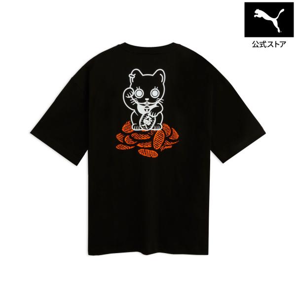 『25日‐26日22倍』【公式】プーマ PUMA メンズ スーベニア マネキネコ 半袖 Tシャツ 2
