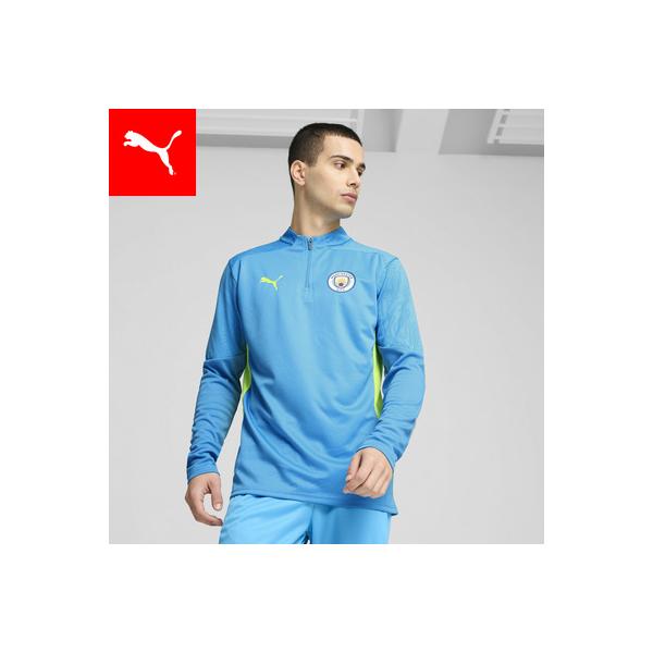 PUMA（プーマ） メンズ マンチェスター シティFC トレーニング 1/4