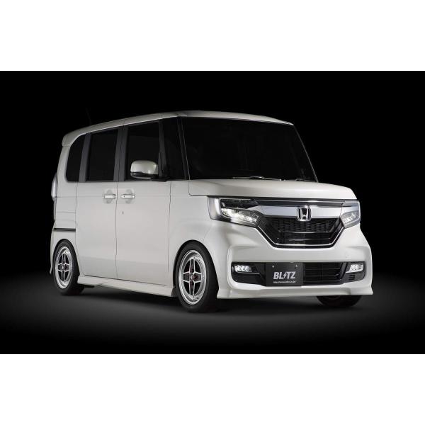 大きい割引 Blitz ブリッツ 車高調レンチ付n Box Jf3 2wd ダンパーサスペンションフロントリア4本セット全長調整式減衰力32段調 当社の