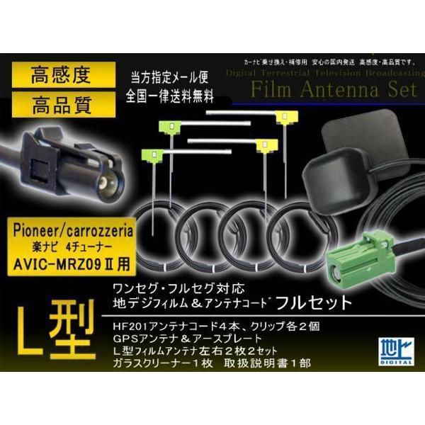 HF201用カロッツェリア 地デジフィルムアンテナセット GPSセット