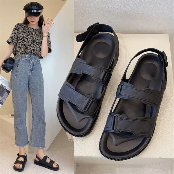 レディース サンダル  カジュアル 春 夏 ビーチ レディースシューズ 靴 大人 可愛い 歩きやすい 痛くない 美足
