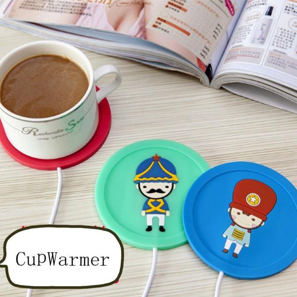 カップウォーマー USB充電 保温コースター シリコン コースター カップ コップ コーヒー お茶 オフィス あたため  オフィス 家 贈り物 ホワイトデー 雑貨