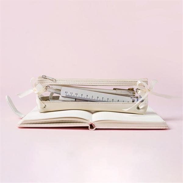 ペンケース 筆箱 ポーチ 韓国風 リボン 透明 インスタ映え 文房具 高校生 中学生 人気 おもしろ 可愛い 入学祝い 卒業式 ギフト Dejapan Bid And Buy Japan With 0 Commission