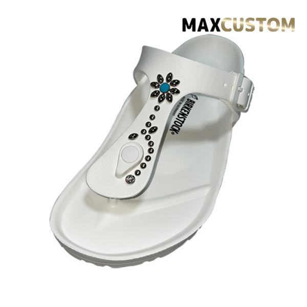 BIRKENSTOCK ビルケンシュトック カスタム custom 白 ホワイト BIRKENSTOCK ビルケンシュトック カスタム custom 白 ホワイト