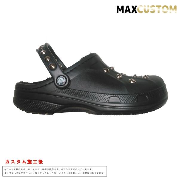 秋冬用 クロックス パンク 穴埋めスタッズ カスタム 黒 ブラック Crocs Custom Winter Clog ファー ボア付き サンダル メンズ レディース ウィンター クロッグ Buyee Buyee Japanese Proxy Service Buy From Japan Bot Online