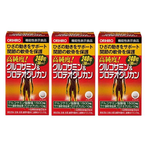 ■商品説明<br>グルコサミン塩酸塩には「ひざの動きをサポートする機能」、サケ鼻軟骨由来プロテオグリカンには「関節の軟骨を保護する機能」が報告されており、ダブル素材でひざ関節をサポートします。<br><br>