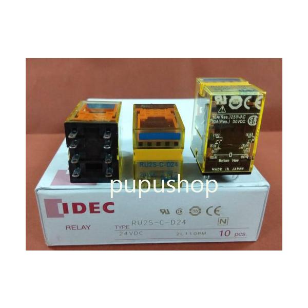 IDEC リレー・ソケット 10個セット AC200V RU2S-C-D24 10個セット 新品 IDEC 180日保証 リレーソケット 和泉電機