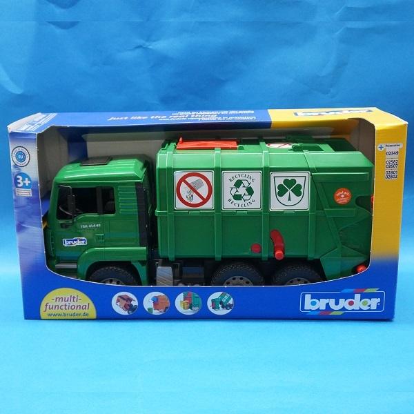 ブルーダープロ Man ごみ収集車 Green Man Tgs Garbage Truck Green Brdp プラセン 通販 Yahoo ショッピング