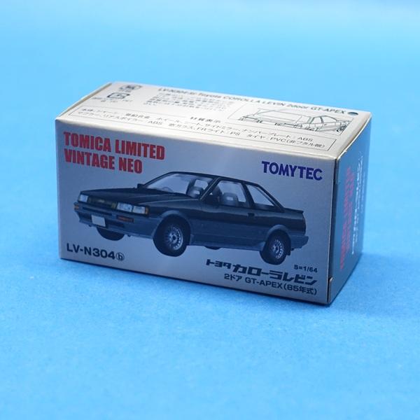 トミカ LV-N304b トヨタ カローラレビン 2ドア GT-APEX (85年式