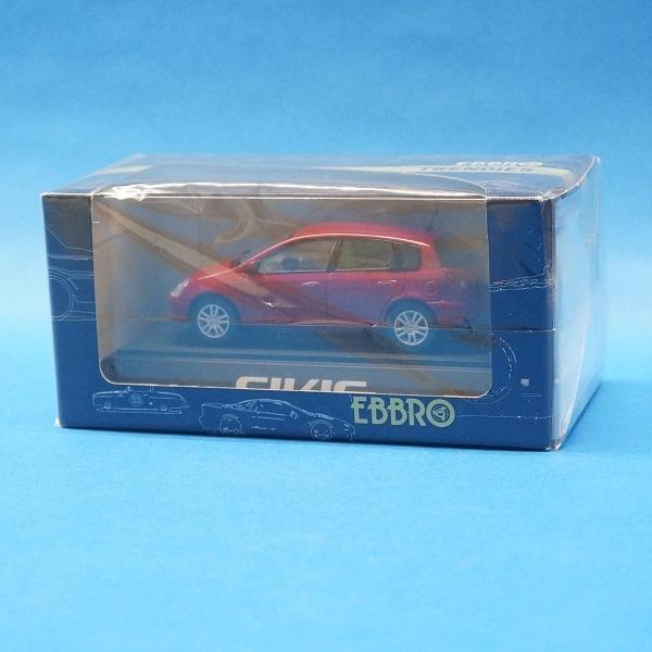 EBBRO 1/43 146 z_ VrbN HONDA CIVIC RED