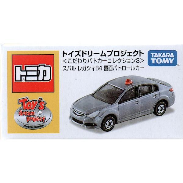 トイズドリームプロジェクト スバル レガシィb4 覆面パトロールカー こだわりパトカーコレクション3 Tt プラセン 通販 Yahoo ショッピング