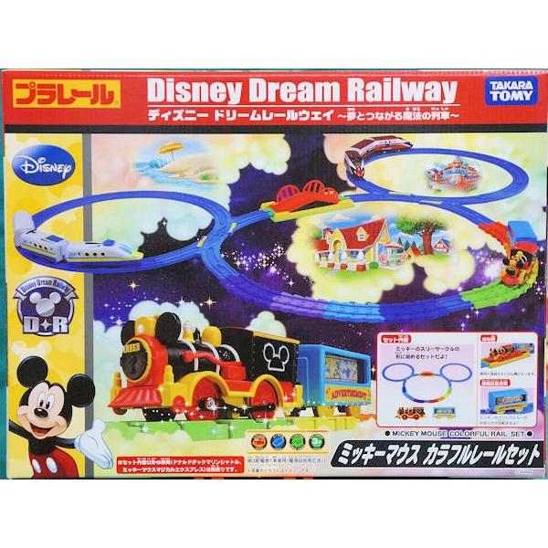 プラレール ディズニードリームレールウェイ ミッキーマウス カラフルレールセット Mickey Mouse Colorful Rail Set Buyee Buyee Japanese Proxy Service Buy From Japan Bot Online