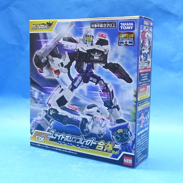 トミカ ジョブレイバー TJBDX ユナイトポリスブレイバー パトロールカー＆白バイ 合体セット