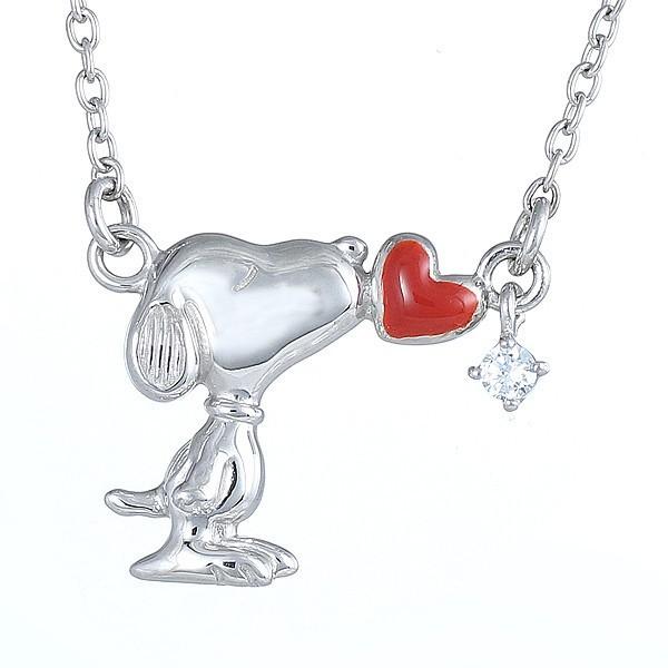 スヌーピー グッズ Snoopy ネックレス シルバー ジルコニア ピーナッツ Peanuts キャラクター レディース 人気 安い 今だけ代引手数料無料 M1 Pure Precious 通販 Yahoo ショッピング