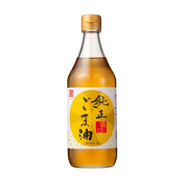 カネゲン 圧搾しぼり 純正ごま油 淡口 450g