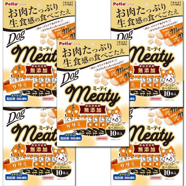 ペティオ (Petio)ミーティ ササミ 入 × セットわんこのごほうび大容量