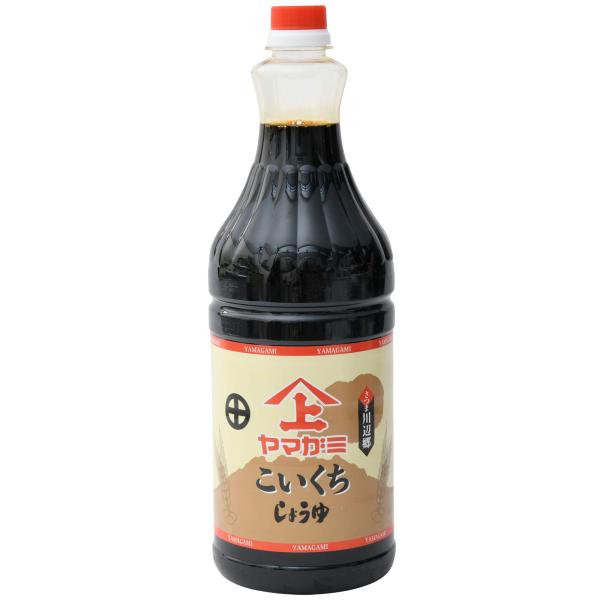 ヤマガミ醤油 こいくちしょうゆ 1.8L