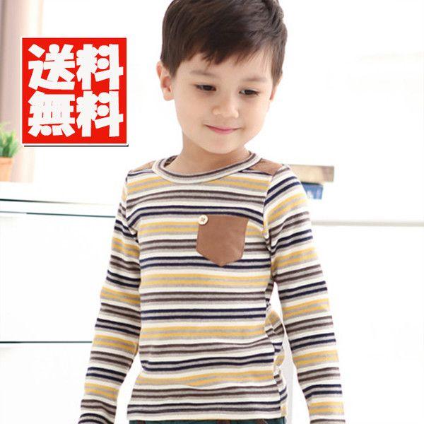 メール便送料無料 胸ポケべロア風素材子供服男の子女の子長袖tシャツpurecelavie Buyee Buyee 提供一站式最全面最專業現地yahoo Japan拍賣代bid代拍代購服務